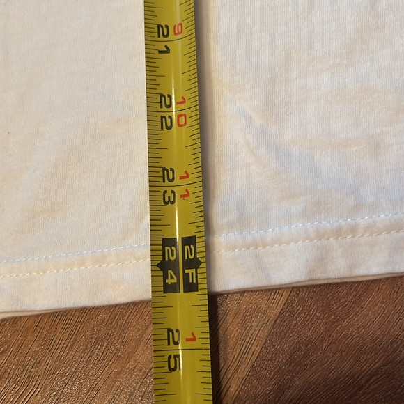 EUC Fifth Sun off white cotton muscle T - Picture 5 of 10